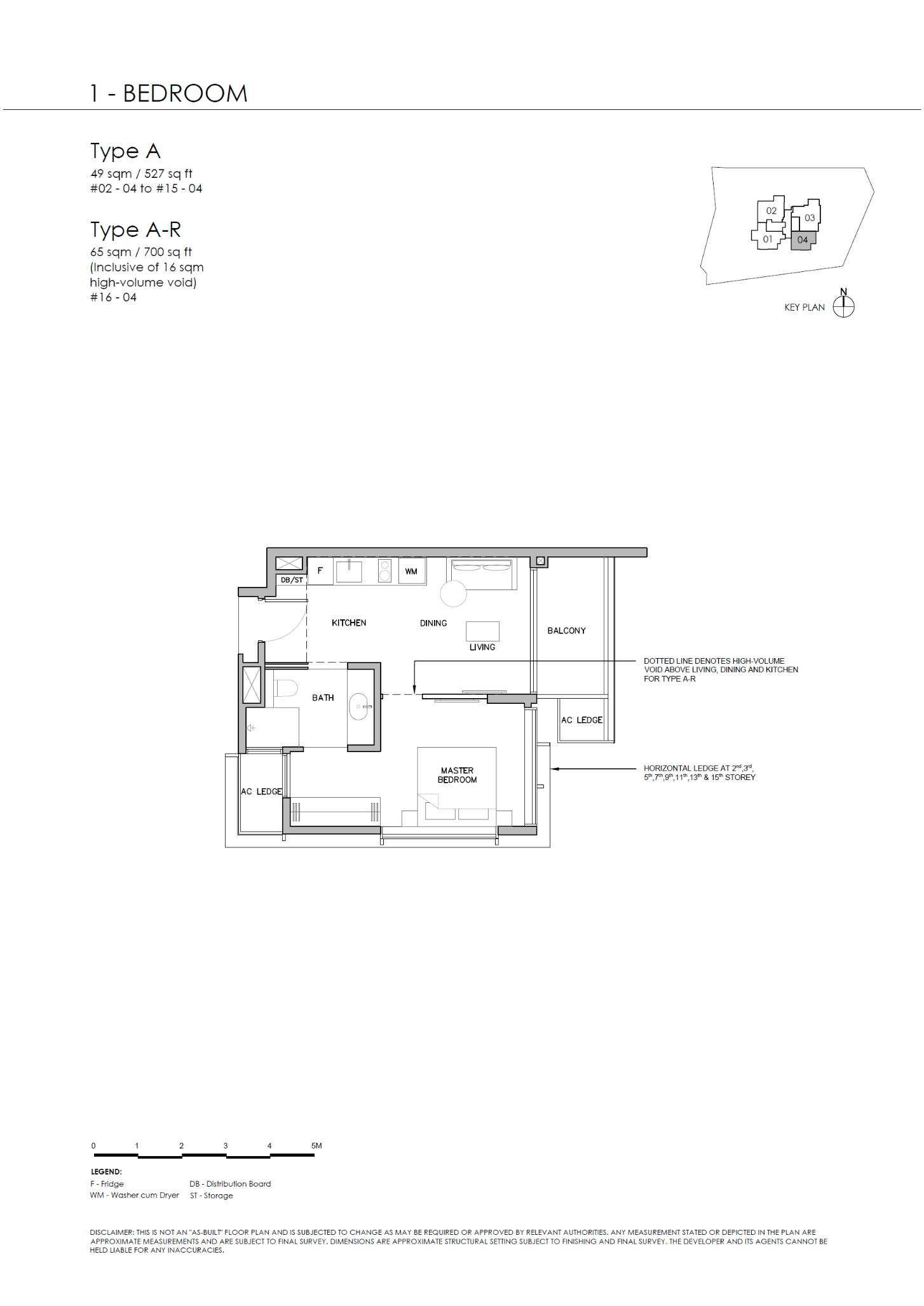 Grange 1866 1 Bedroom Floor Plan 1